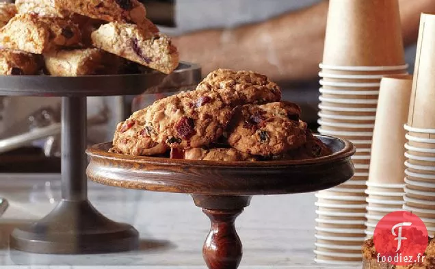 Biscuits Au Bacon, À L'Avoine Et Aux Raisins Secs