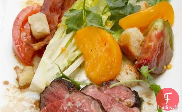 Coin De Fromage Bleu Au Steak Et Au Bacon