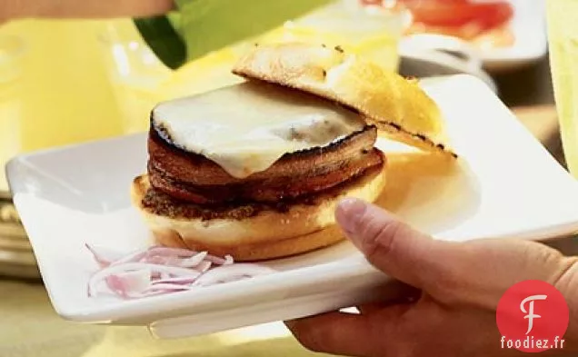Hamburgers au Bœuf et au Bacon