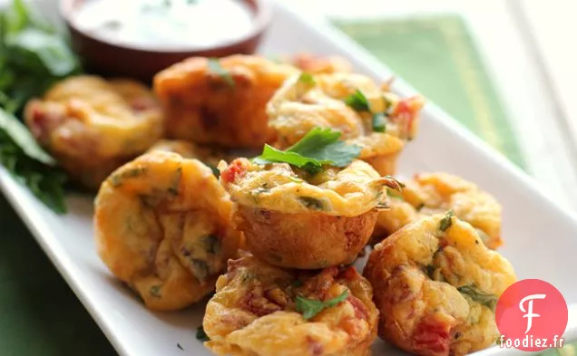 Collations faciles après l'école: Bouchées au Bacon Blt