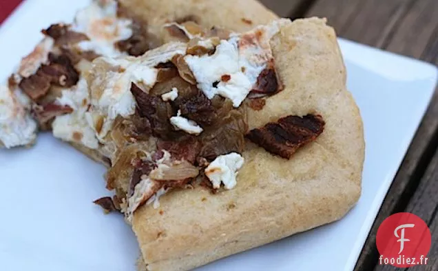 Pizza au Bacon et à la Feta