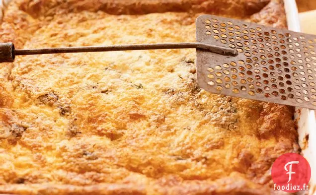 Flan Canadien au Bacon et au Fromage Cheddar