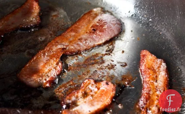 Chaudrée De Maïs Fraîche Au Bacon + Crevettes Barbecue