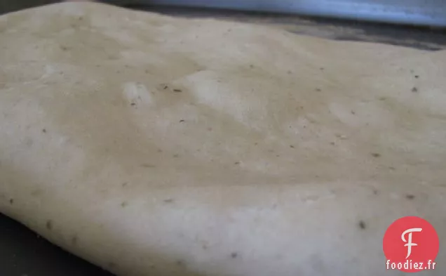 Pizza Au Poulet Grillé, Bacon Et Épinards