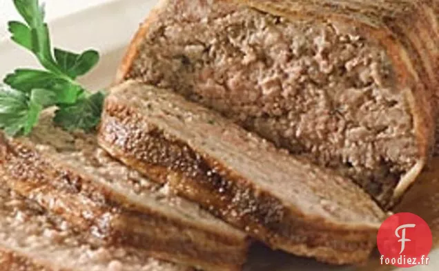 Pain de Viande enveloppé de Bacon