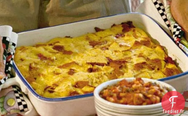 Casserole de Bacon et d'Œufs