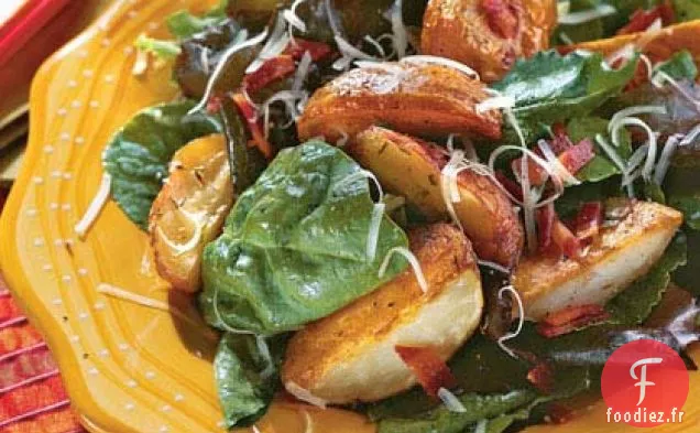 Salade de Pommes de Terre et Bacon Rôties