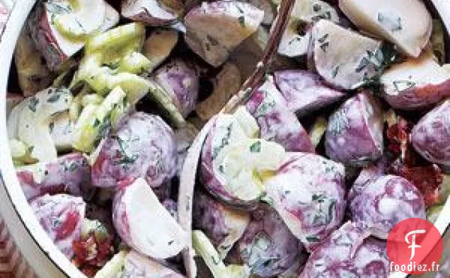 Recette De Salade De Pommes De Terre Crémeuse Au Bacon