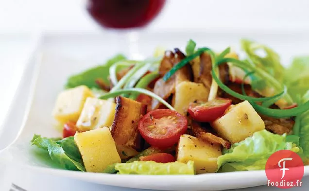 Salade de Pommes de Terre au Bacon et aux Tomates
