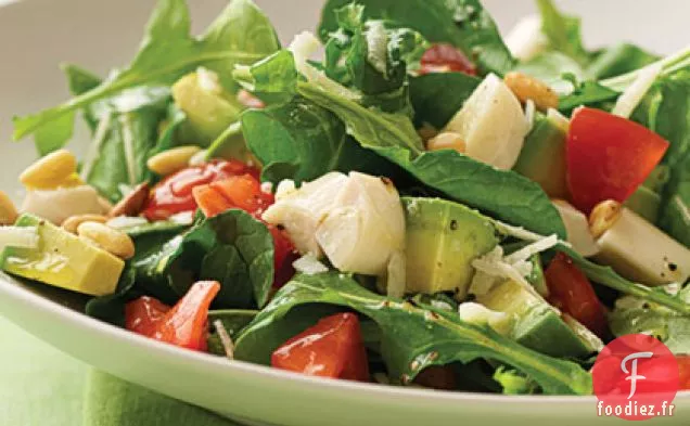 Salade de Roquette Et Avocat