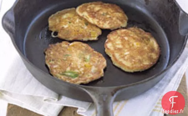 Gâteaux Au Cheddar Croustillants Au Bacon