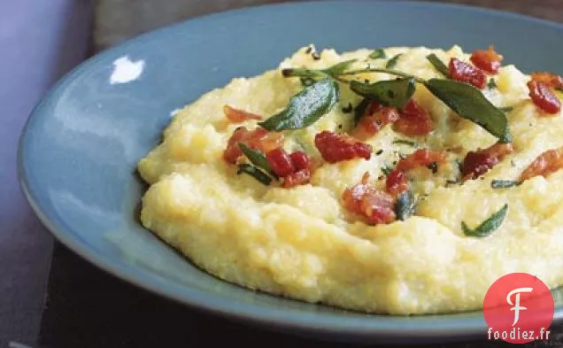 Polenta à la Pancetta et à la Sauge
