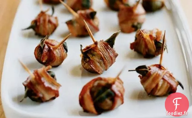 Champignons Enveloppés de Pancetta