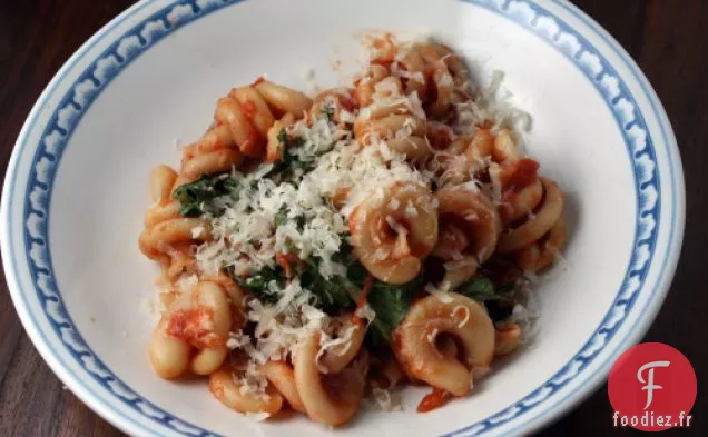 Pâtes À La Sauce Tomate Et Roquette