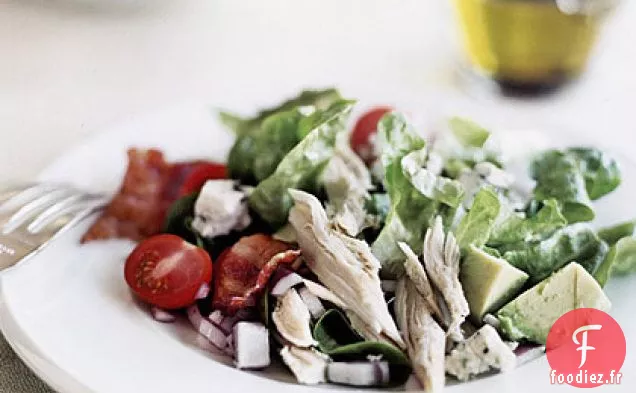 Salade Cobb avec Vinaigrette Balsamique