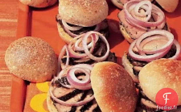 Sandwichs de Porc glacés au Balsamique