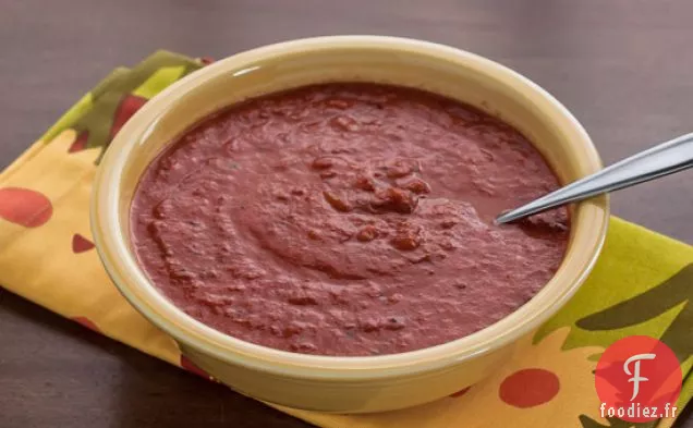 Soupe À La Crème De Tomates Rôties
