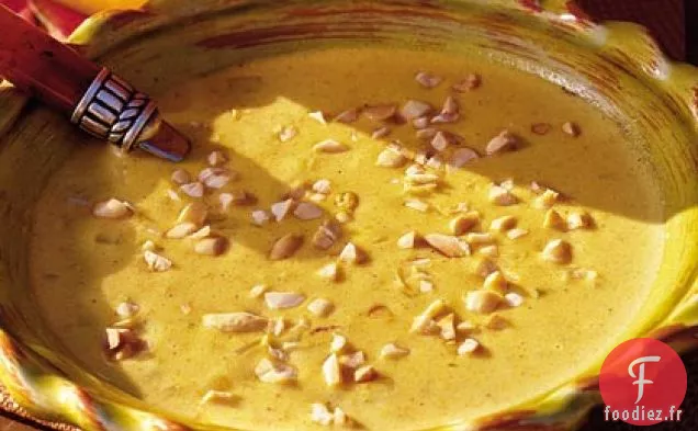 Crème de Soupe aux Arachides au Curry