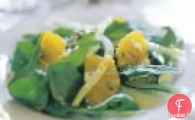 Salade De Roquette, Fenouil Et Orange