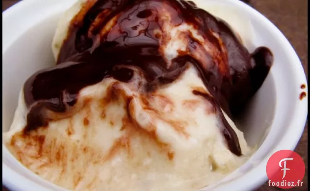 Glace à la fausse banane