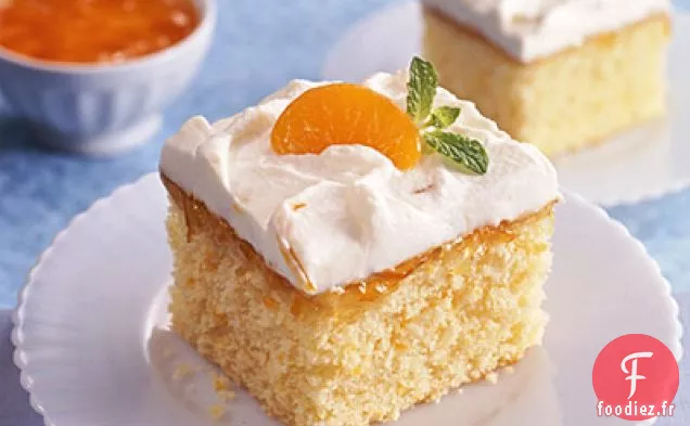 Gâteau à la Crème à la Marmelade de Mandarine