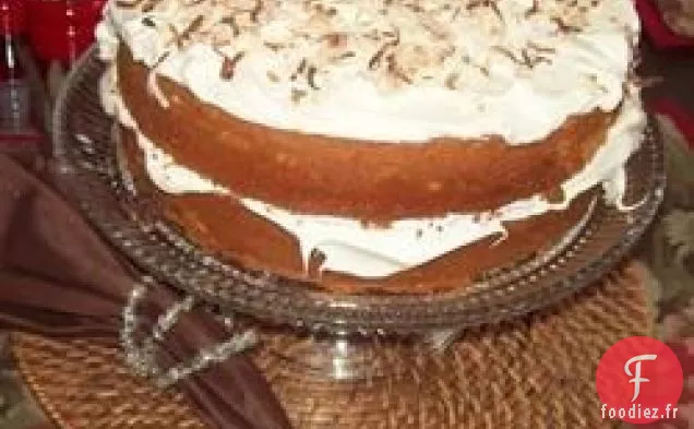 Gâteau À La Crème De Noix De Coco