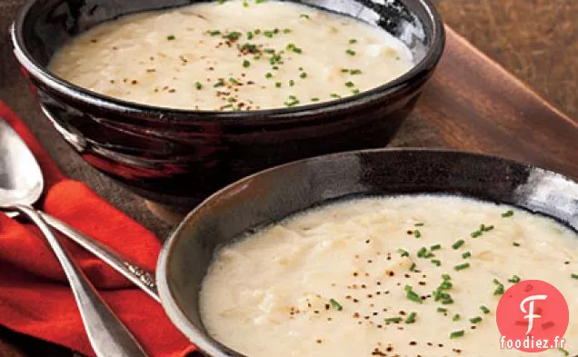 Crème de Soupe aux Pommes de Terre et à l'Oignon