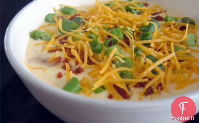 Crème De Soupe De Pommes De Terre Au Four