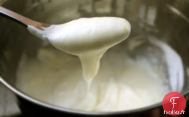 Glaçage à la Crème de Citron Fendu