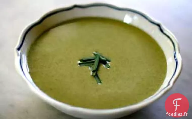 Soupe À La Crème D'Épinards