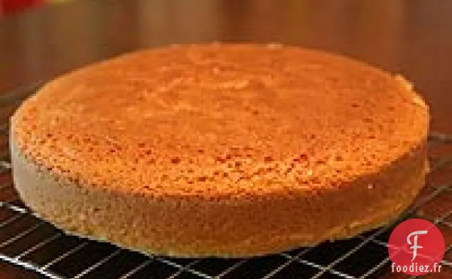 Gâteau à la Crème aux Fraises