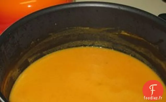Soupe À La Crème De Patates Douces