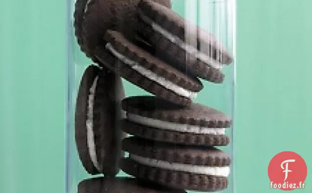 Biscuits Sandwich au Chocolat et à la Crème