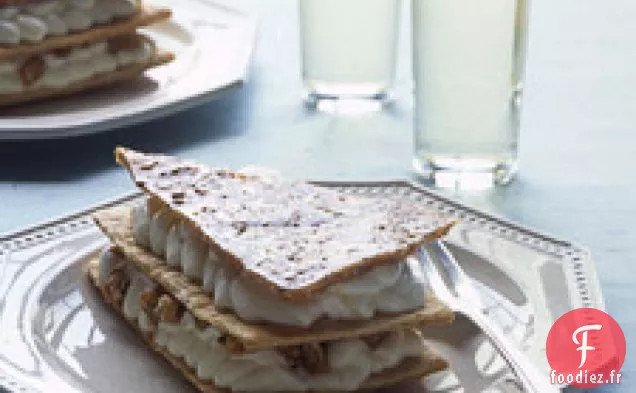 Napoleons Pralinés Fourrés À La Crème D'Amande