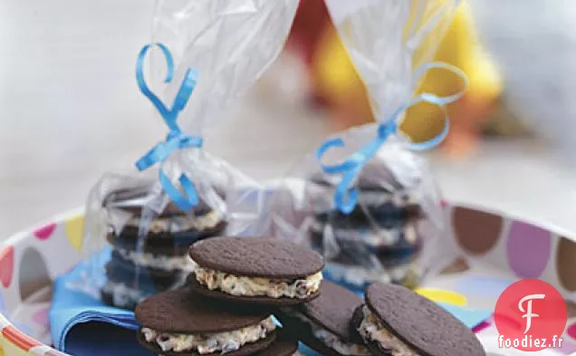 Gaufrettes Aux Pépites De Chocolat Fourrées à la Crème