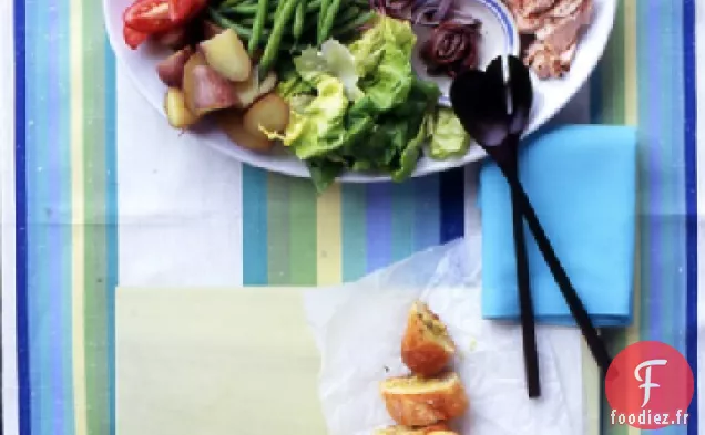Salade Niçoise au Saumon