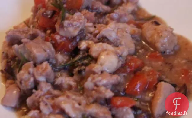 Poulet Ligure Braisé