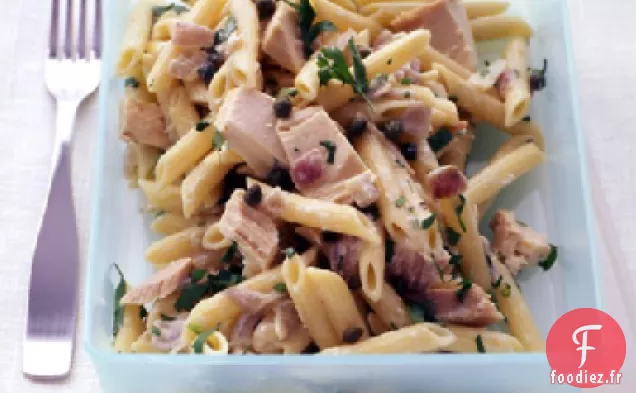 Penne au Thon et Oignon Rouge