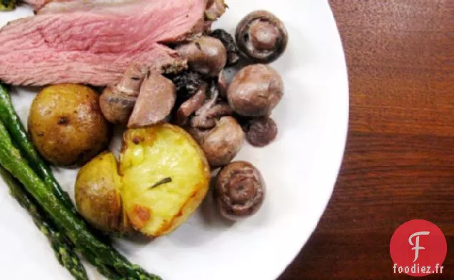 Gigot d'Agneau au beurre