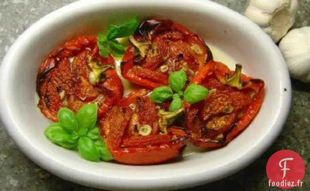 Poivrons Rouges Rôtis