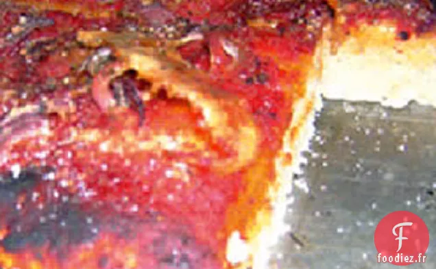 Pizza Sicilienne Sfincione