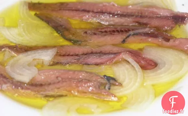 Salade d'Anchois Salés Dalmates