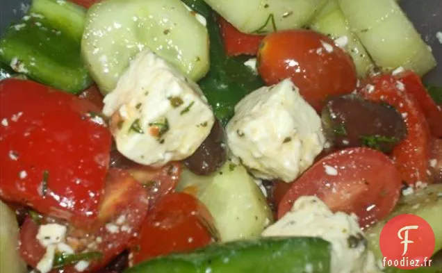 Salade Grecque Ultime Aux Tomates Cerises