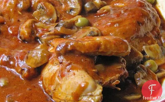 Poulet Sauté Aux Tomates