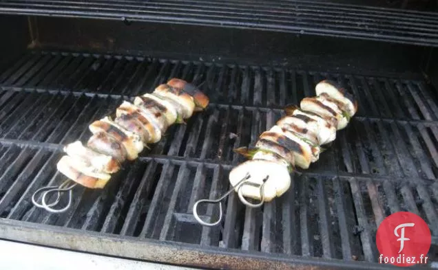 Salade de Brochettes de Poulet