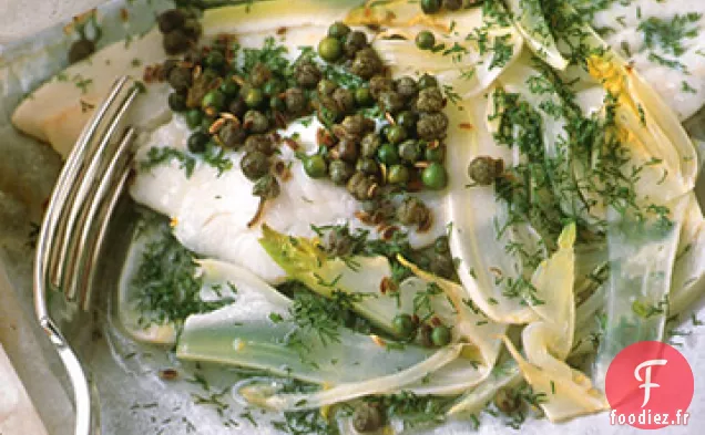 Filet de Sole aux Câpres et Grains de Poivre Vert