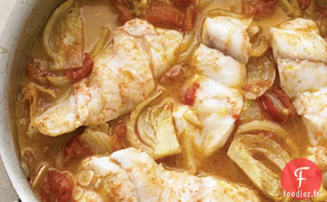 Poisson Braisé au Fenouil et Tomate