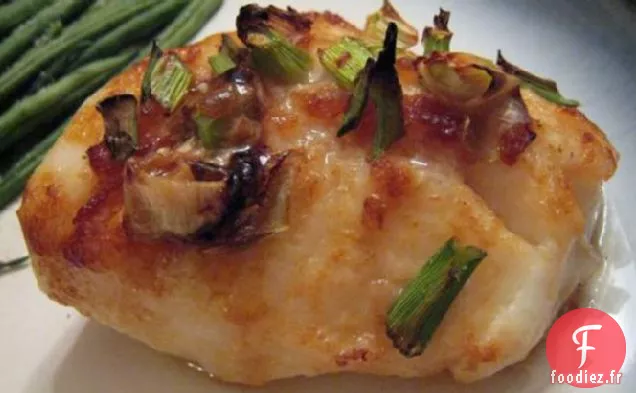 Bar au Citron Vert Au Gingembre Rôti Au Four Rapide