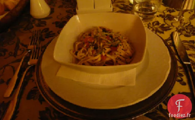 Thon Garni Croustillant et Pâtes