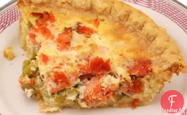 Quiche Aux Asperges Et Saumon